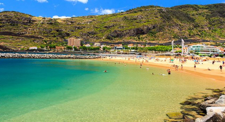 Praia da Banda Além, Machico, Portugal